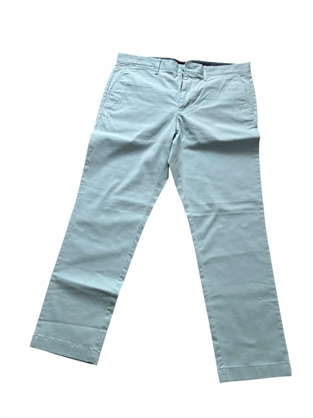J.Crew 770 Straight Stretch Chino Pants Light Blue 34x30 NWT